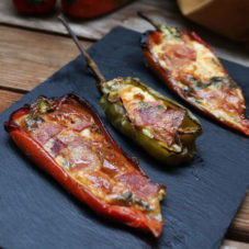 image of keto-friendly stuffed peppers