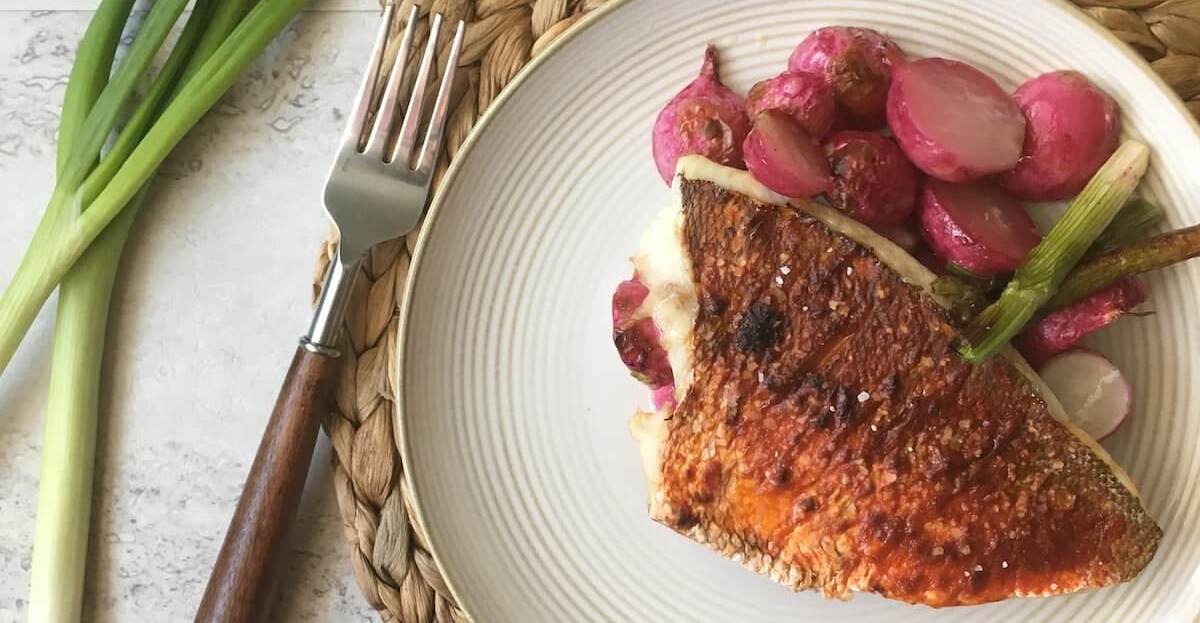 Featured image for keto fish recipes – roasted snapper